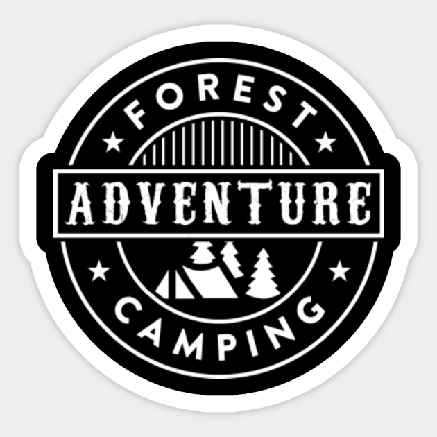 Adventure Forest Camping Adventure Forest Camping Sticker Teepublic 1211